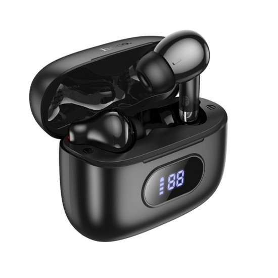 HOCO EQ2 Plus безжични блутут слушалки Hey Siri - Черен