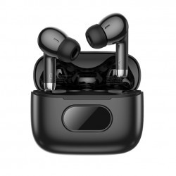 HOCO EQ2 Plus безжични блутут слушалки Hey Siri - Черен