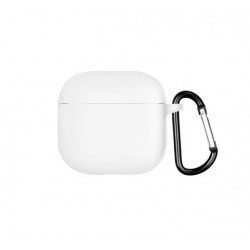 Силиконов калъф BN-16 за Airpods 4 - Бял