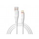 WUW X224 Кабел за Зареждане 2.4A 1M - USB към Lightning