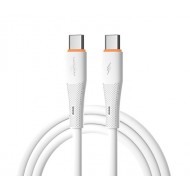 WUW X225 Кабел за Зареждане 65W 1M - Type-C към Type-C