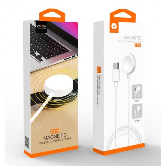 WUW C210 Apple Watch Charger Type-C Зарядно за часовник