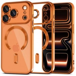 Кейс MG38 Luxury Case with Magsafe iPhone 17 Pro Max - Оранжев