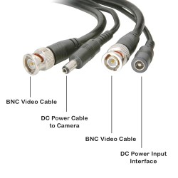 Кабел за видеонаблюдение камера VIDEO+POWER - 50M