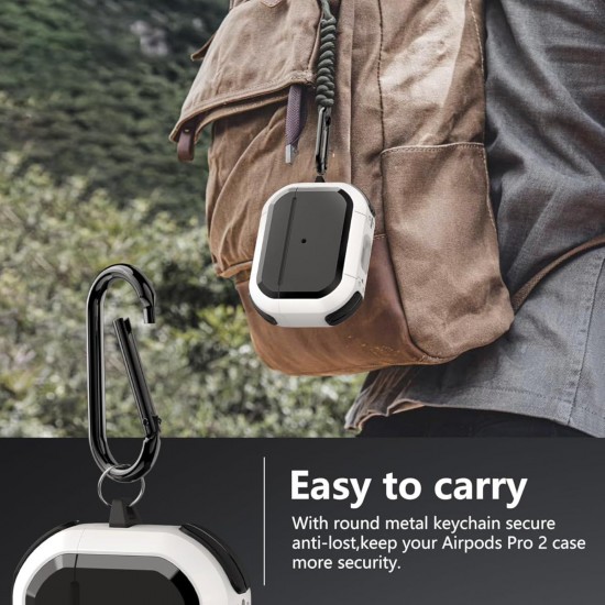 Удароустойчив калъф BN-17 за Airpods Pro 2-gen  - Тъмно Зелен