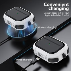 Удароустойчив калъф BN-17 за Airpods 4  - Тъмно Сив