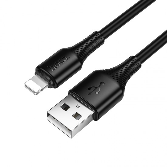HOCO кабел X120 USB към Lightning (1M) - Черен