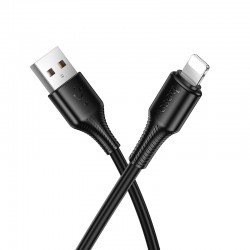HOCO кабел X120 USB към Lightning (1M) - Черен