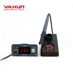 Yaxun T12 Поялна Станция T12 Интелигентна маса за заваряване LED цифров дисплей Автоматичен латентност BGA