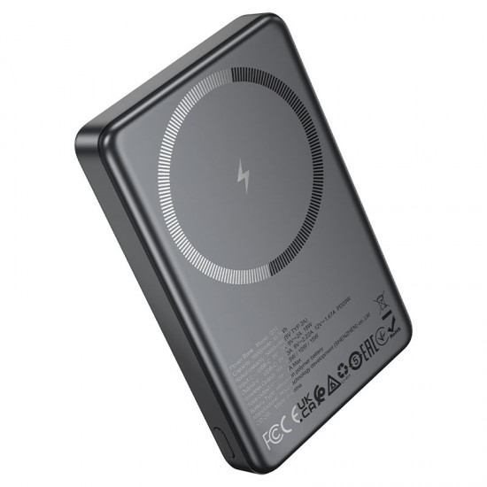 HOCO Q34 Aluminium Магнитна външна батерия Алуминиева 10,000mAh PD20W