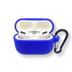 Силиконов калъф за AirPods Pro 2-gen SC02 - Тъмно син