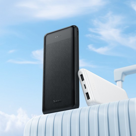 HOCO J153 Външна батерия 10,000mAh 2XUSB 1XUSB-C  -  Черен