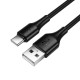 HOCO кабел X120 USB към Type-C (1M) -Черен