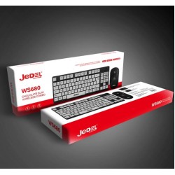 2В1 Комплект безжична клавиатура и мишка WS680