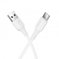 HOCO кабел X120 USB към Type-C (1M) - Бял