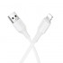 HOCO кабел X120 USB към Lightning (1M) - Бял