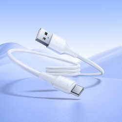 HOCO кабел X120 USB към Type-C (1M) - Бял