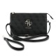 9801 GUESS PHONE POUCH 4G PU BIG 4G LOGO BLACK