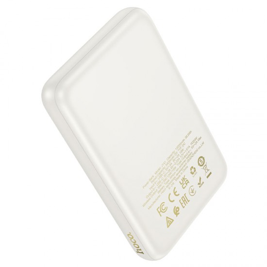 HOCO J141 Магнитна външна батерия 10,000mAh PD Type-C 20W  - Черен
