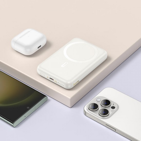 HOCO J141 Магнитна външна батерия 10,000mAh PD Type-C 20W  - Черен