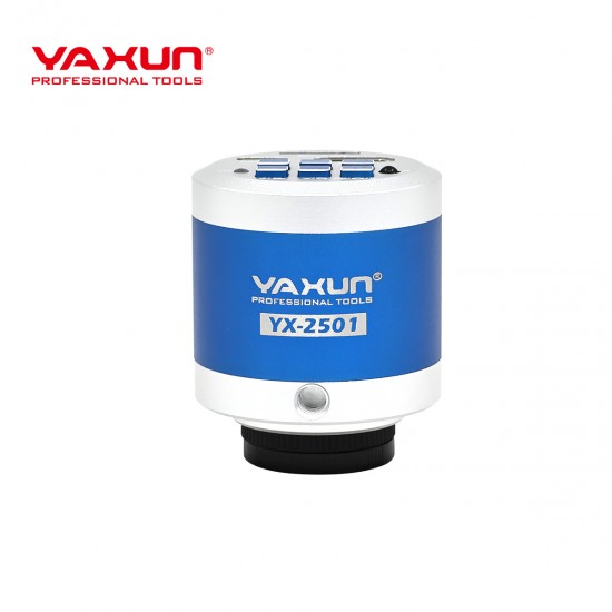 YAXUN YX-AK45-2501-B101C +МОНИТОР/ 4K камера Професионален тринокулярен микроскоп с LED осветление