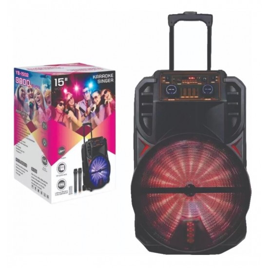 YB-1502 15" 40W Безжична колона говорител субуфер