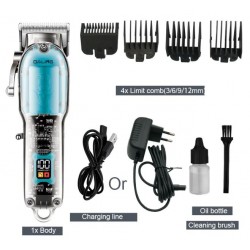 DALING DL-1539 Акумулаторен тример за мъже, професионална машинка за подстригване, 2600mAh 