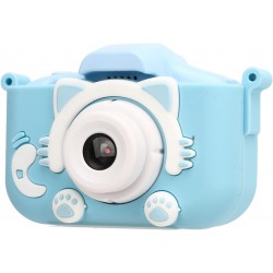 X11s Дигитална Камера 2.0mp За Деца Със Силиконов Калъф - Син