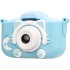 X11s Дигитална Камера 2.0mp За Деца Със Силиконов Калъф - Син