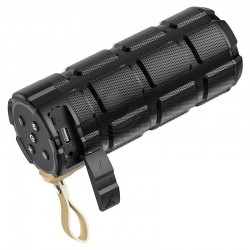 HC7 HOCO Безжичен високоговорител+LED "Pleasant спортен" - Черен