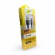 Плетен кабел L✮Star LS-09 USB към Micro USB - Черен