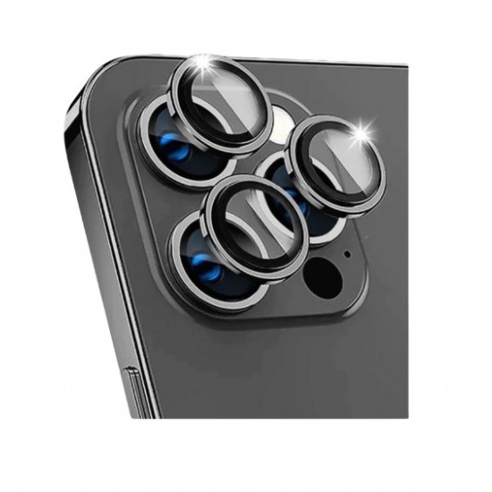 Цветен протектор за Камера iPhone 16 Pro / 16 Pro Max - Натурал- Grey