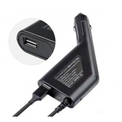 Зарядно за кола за лаптоп PD 65W USB-C+QC 18W 3.0