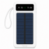 Fonemi FM-P167 (Бял)  Соларна преносима батерия с вградени кабели 10,000mAh 2.4A