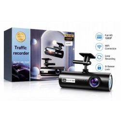 K4 1080P Автомобилен DVR камера с G-сензор Видеорекордер и Камера за задно виждане Двоен обектив HD