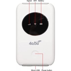 Преносим рутер R603-E с батерия 4G/5G LTE WIFI 150Mbps мобилен Hotspot SIM ,Wifi модем 2.4G бисквитка