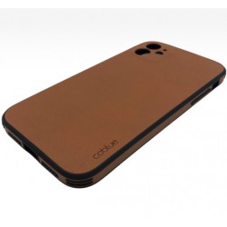 coblue K13 Кейс със защита на камерата за iPhone 14 Plus - Кафяв