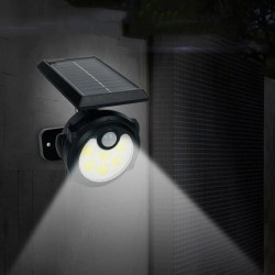 Соларна LED лампа SH 1705C 42COB със сензор за движение и регулируем панел