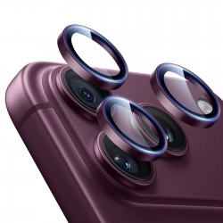 Цветен протектор за Камера iPhone 18 Pro / 18 Pro Max - Бордо (Burgundy)
