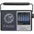Golon FR-182U Преносимо радио с висока чувствителност, AM/FM/SW, USB, TF и LED фенер