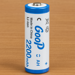 GOOP кръгли универаслни Батерии 18650 3.7v Li-on 2200mAh