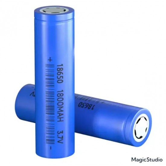 Синя кръгла универаслна Батерия 18650 1800mAh 3.7v Li-on HI