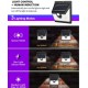 T-2866 LED слънчева светлина Външна SMD Водоустойчив PIR сензор за движение стенна лампа за пътека в градината