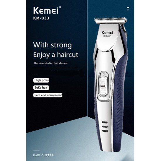 KEMEI KM-033 Професионална безжична машинка за подстригване 