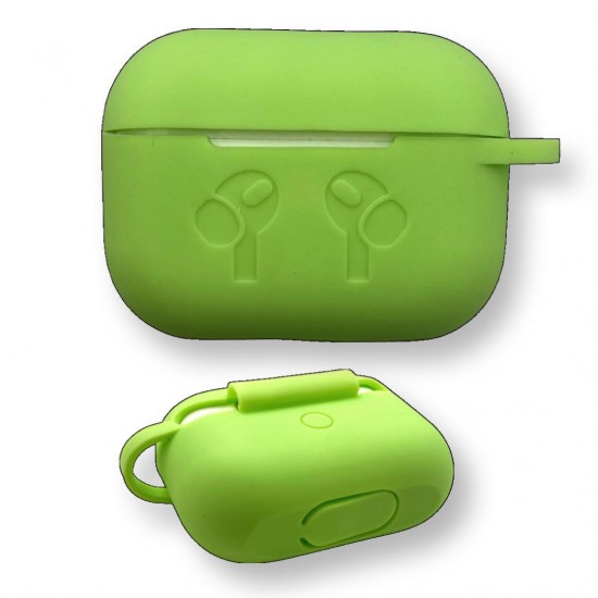 Силиконов калъф за Airpods Pro 2-gen SC03 - Зелен