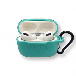 Силиконов калъф за AirPods Pro SC03 - Мента