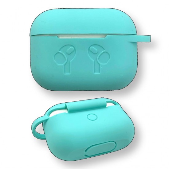 Силиконов калъф за AirPods Pro SC03 - Мента