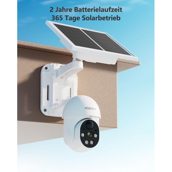 P6-4G СОЛАРНА IP Камера ( APP:V380PRO) Въртяща водоустойчива камера