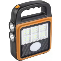 HS-8020A Авариен Фенер+ преносима батерия Powerbank за осветление +солар