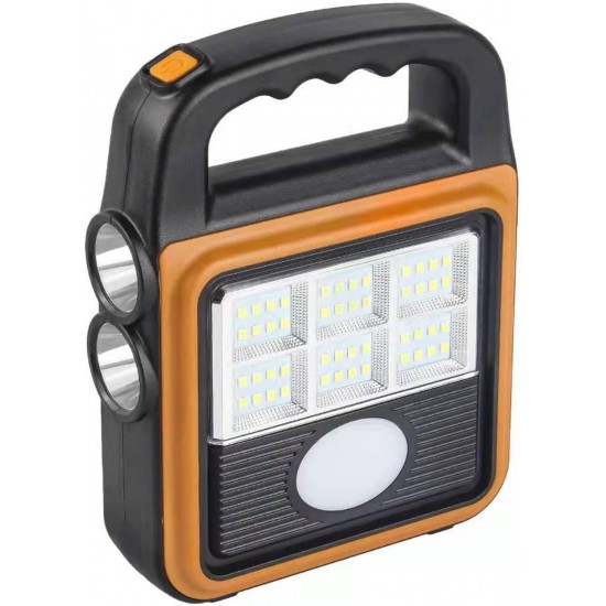 HS-8020A Авариен Фенер+ преносима батерия Powerbank за осветление +солар